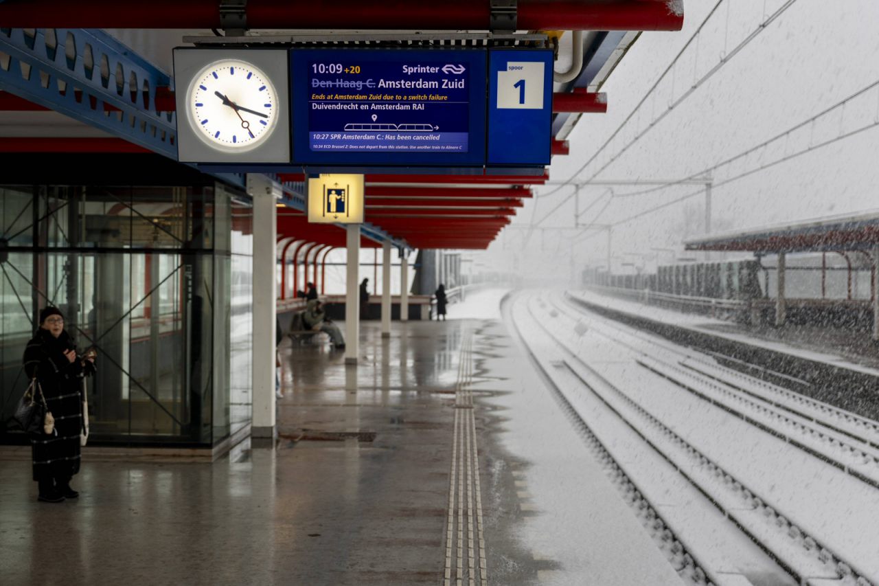 Keine Züge in Amsterdam