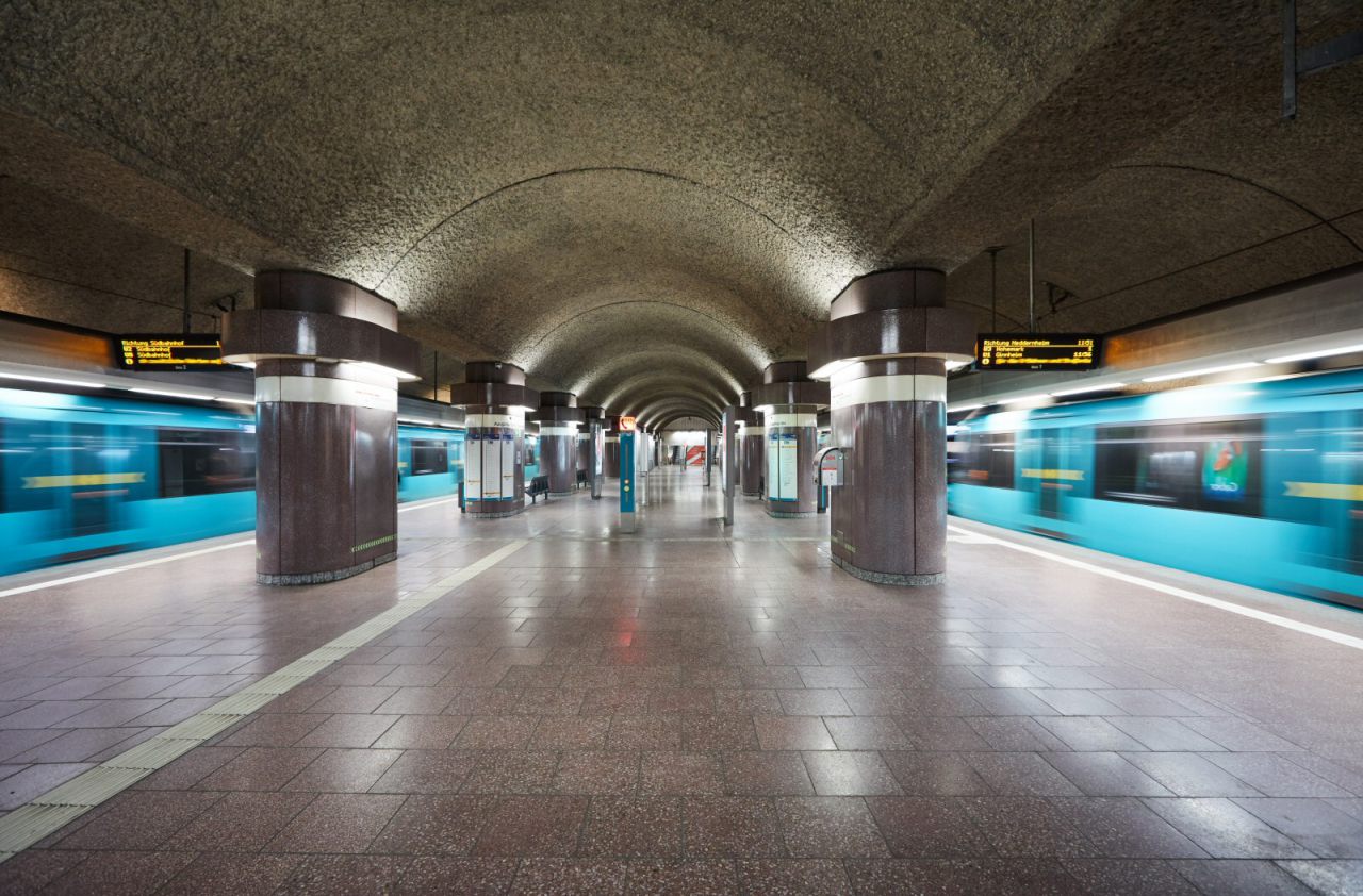 U-Bahn in Frankfurt