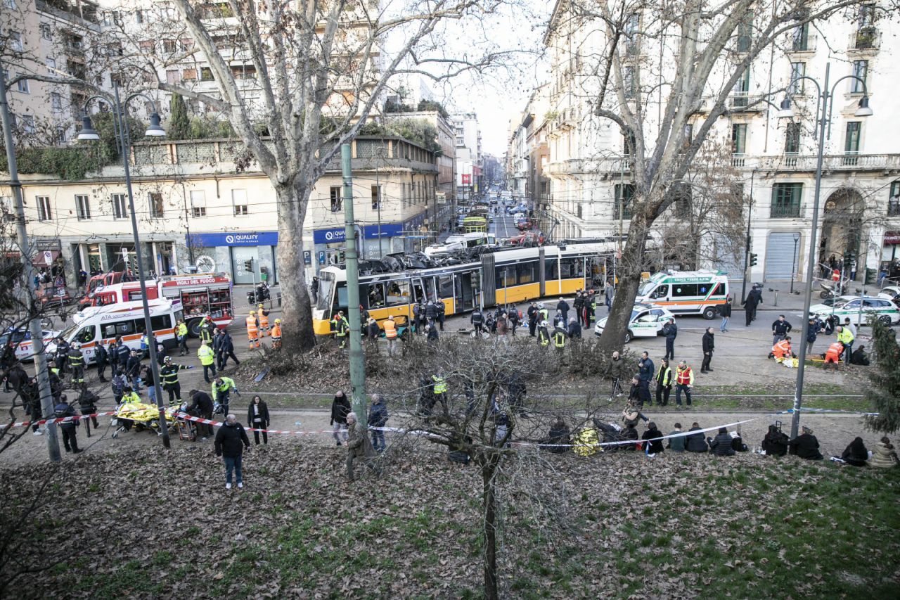 Straßenbahnunglück am 27.02.2026 in Mailand