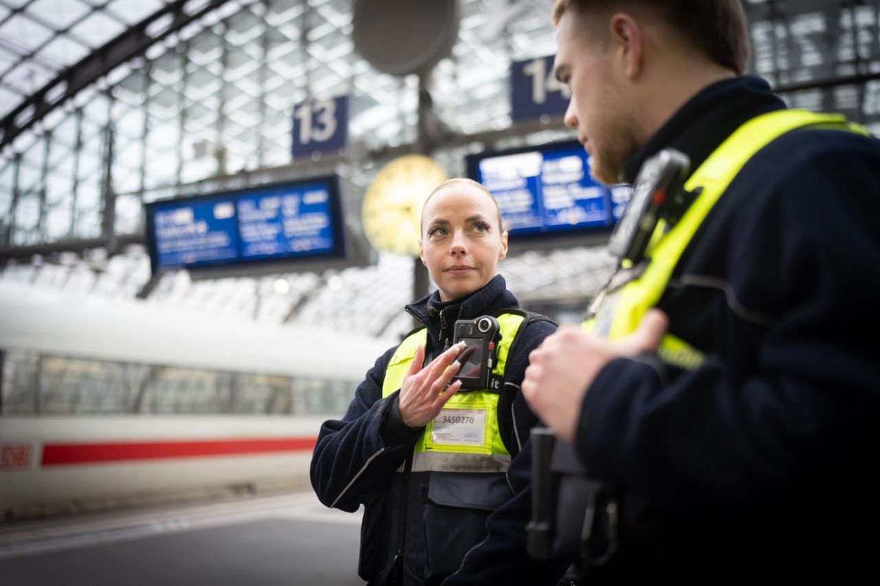 Bodycam im Einsatz bei der DB Sicherheit GmbH