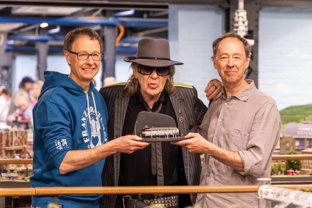 Udo Lindenberg (79) hat jetzt einen eigenen «Panik-Express» im Miniatur Wunderland Hamburg