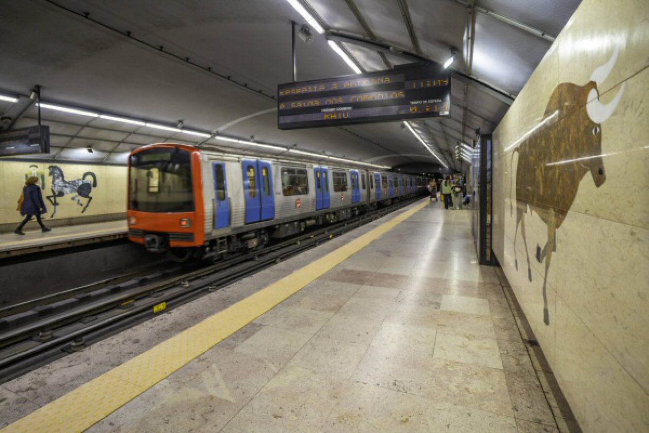 Metro in Lissabon