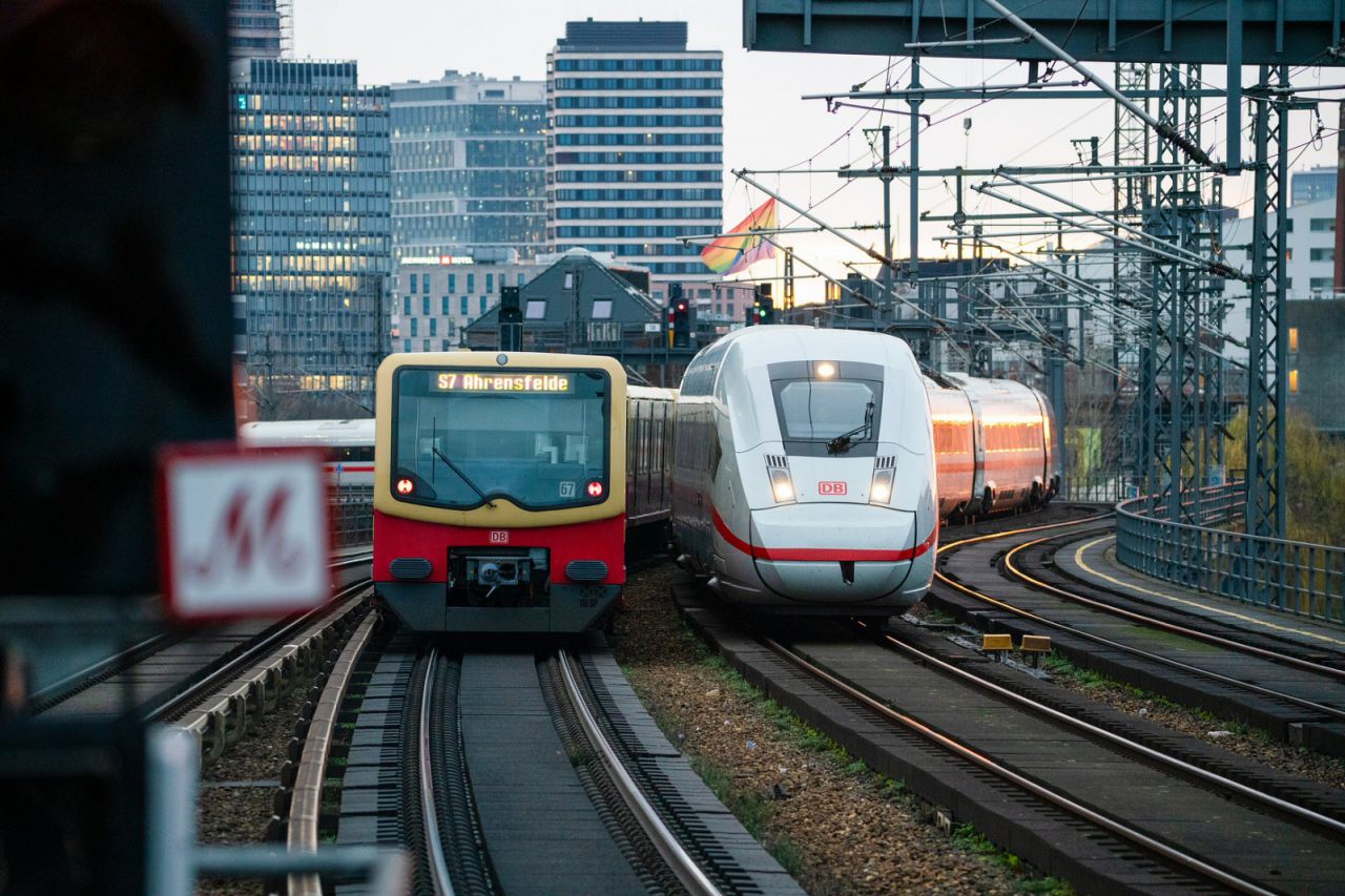 Unterwegs auf der Berliner Stadtbahn