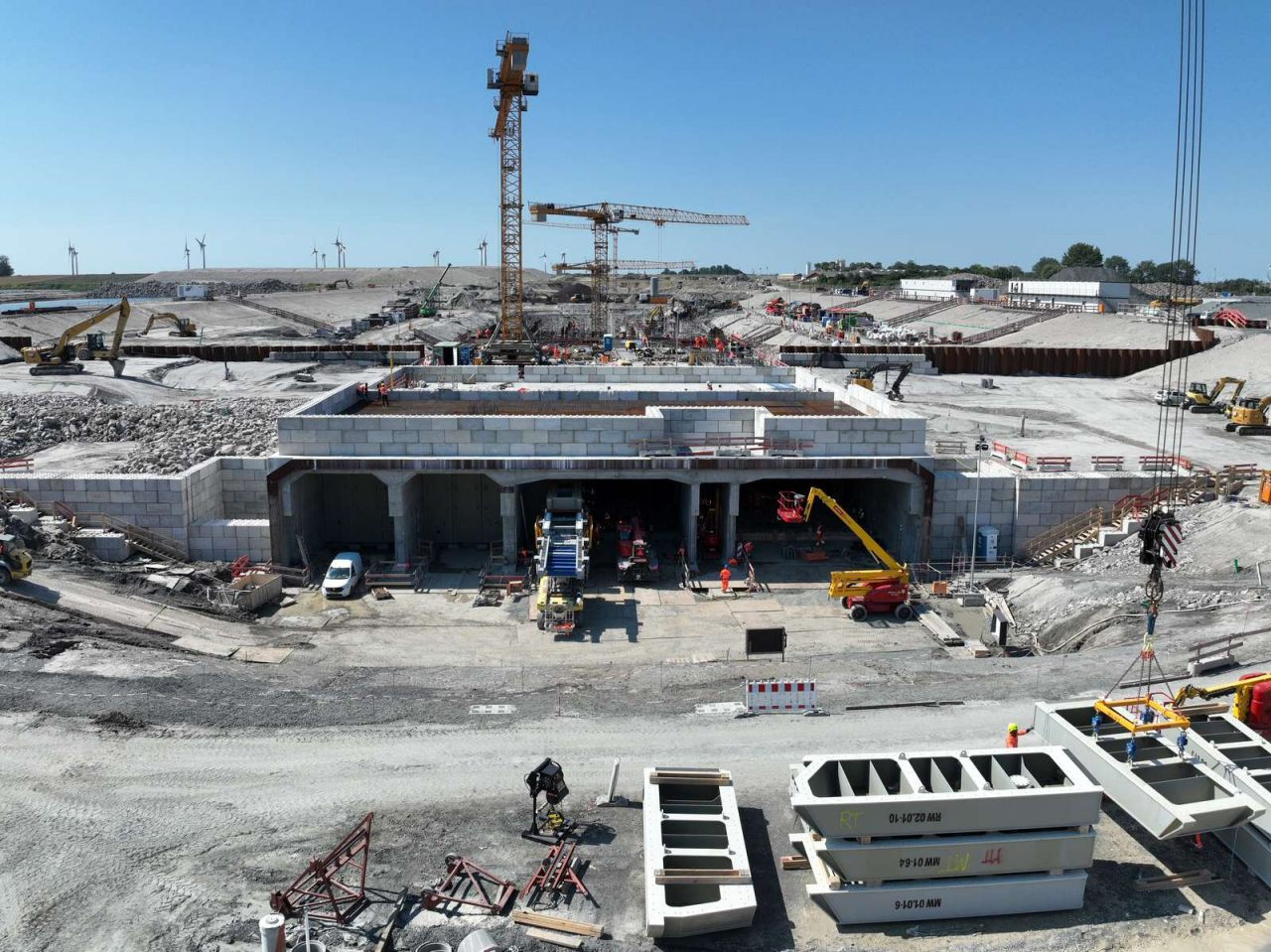 Portal Puttgarden im Juli 2024