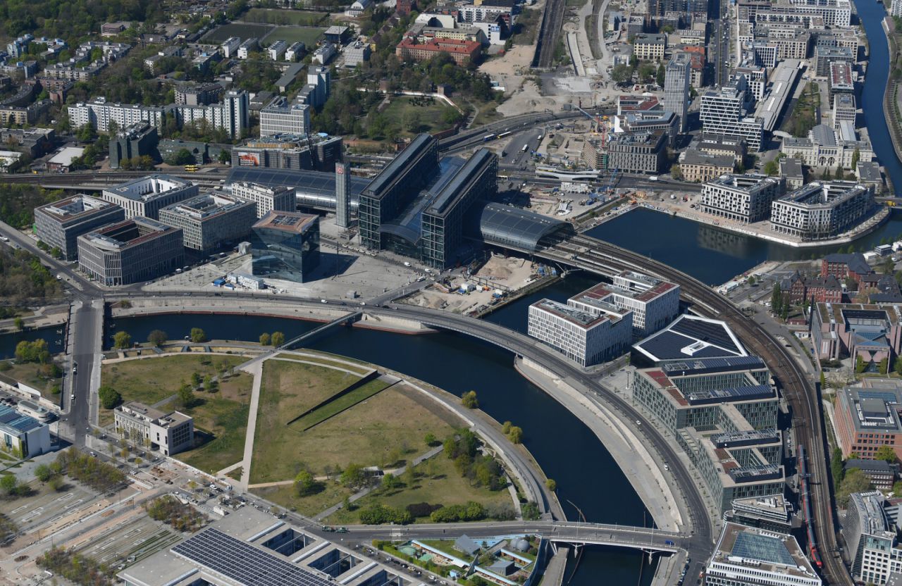 Berlin Hbf Luftaufnahme