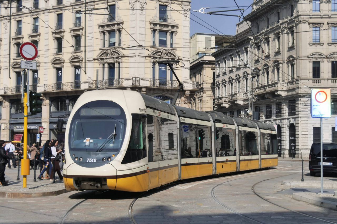 Tram in Mailand