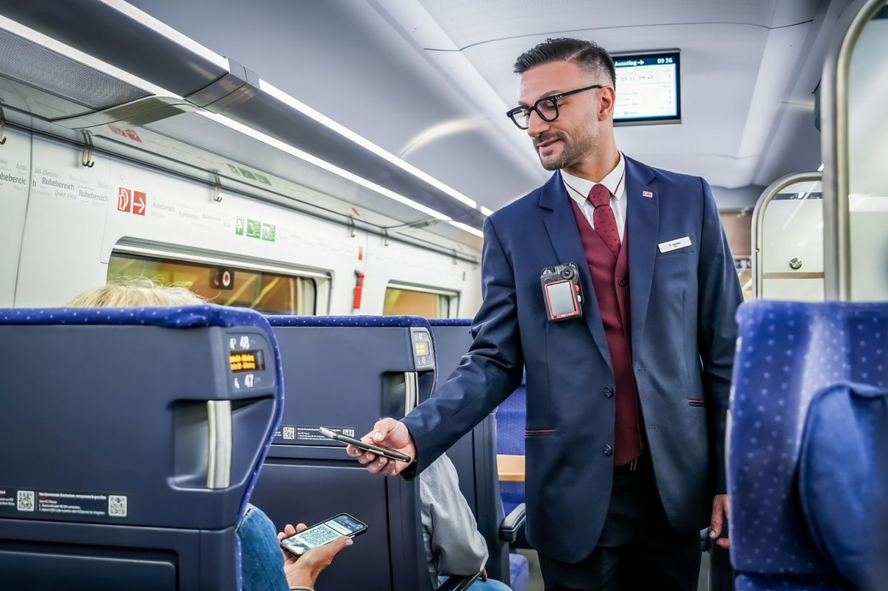 Test von Bodycams beim DB Fernverkehr