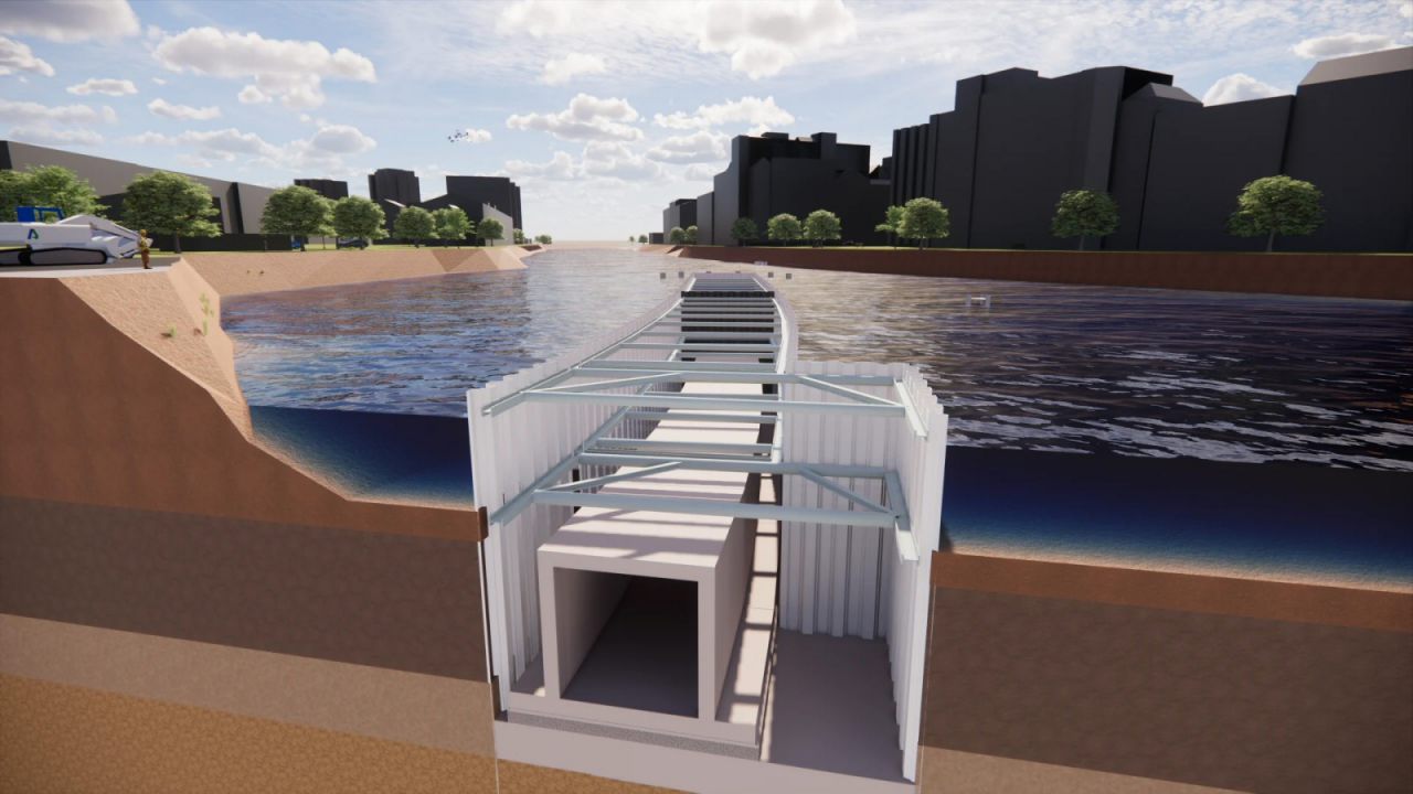 Visualisierung Waisentunnel