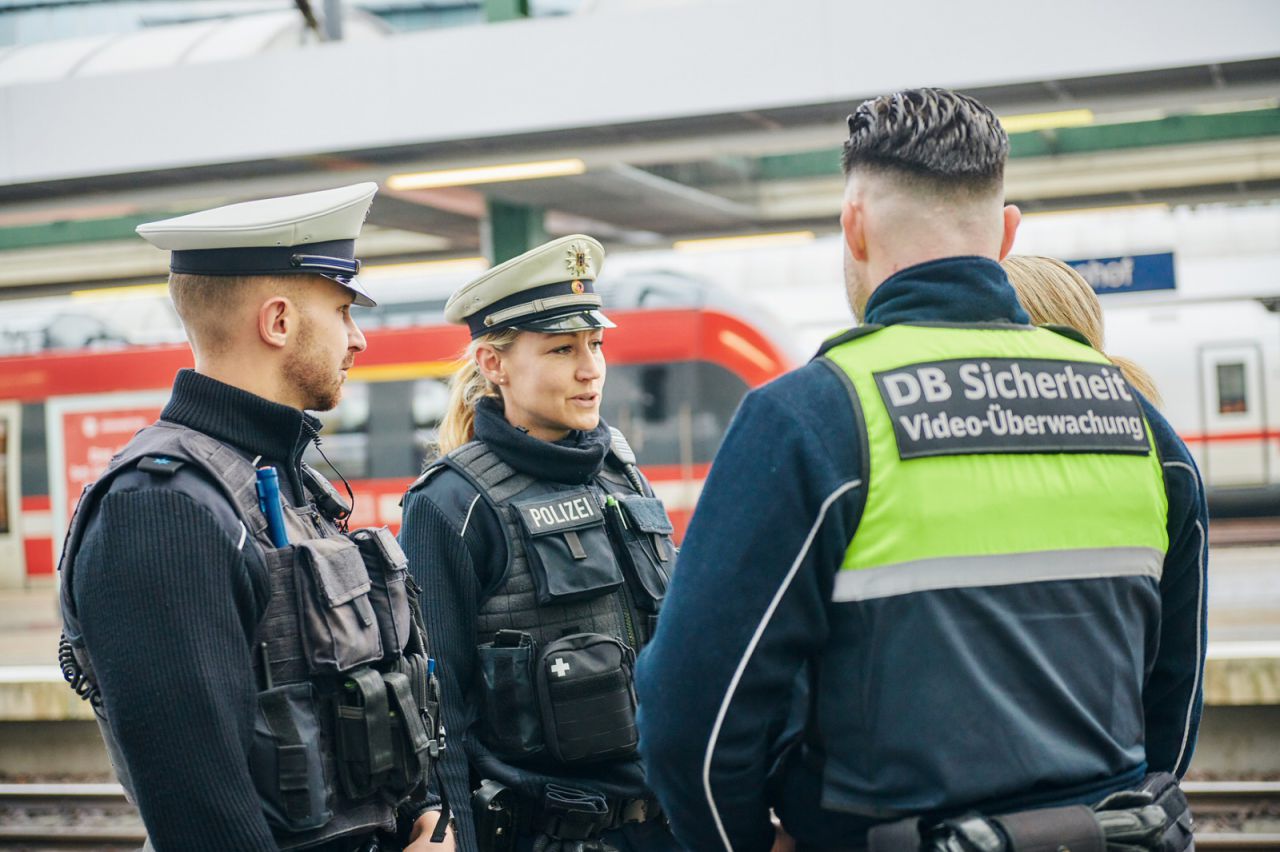 Bundespolizei und DB Sicherheit
