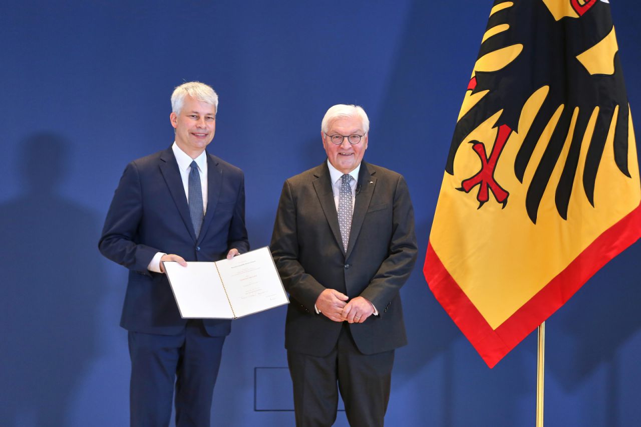 Steffen Bilger und Frank-Walter Steinmeier