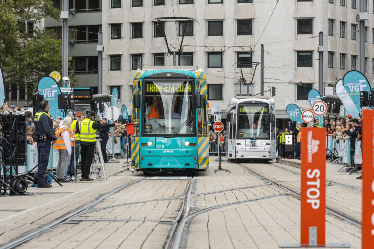 Bei der Tram-EM 2024