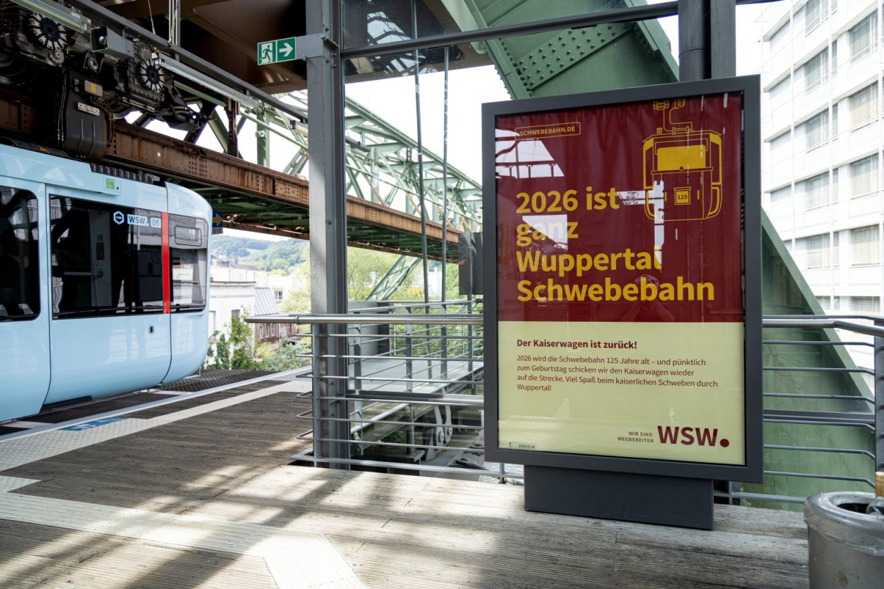 Wuppertal feiert 125 Jahre Wahrzeichen