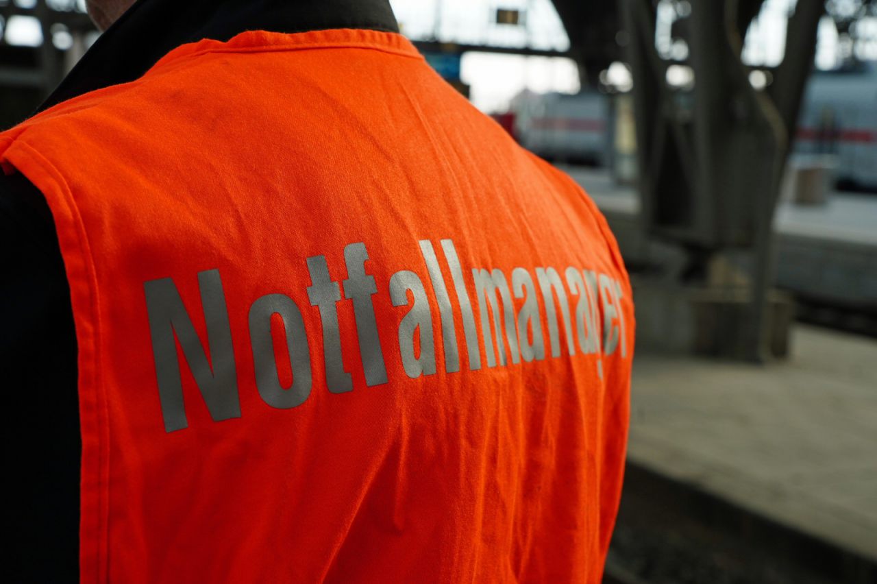 Notfallmanager der Deutschen Bahn