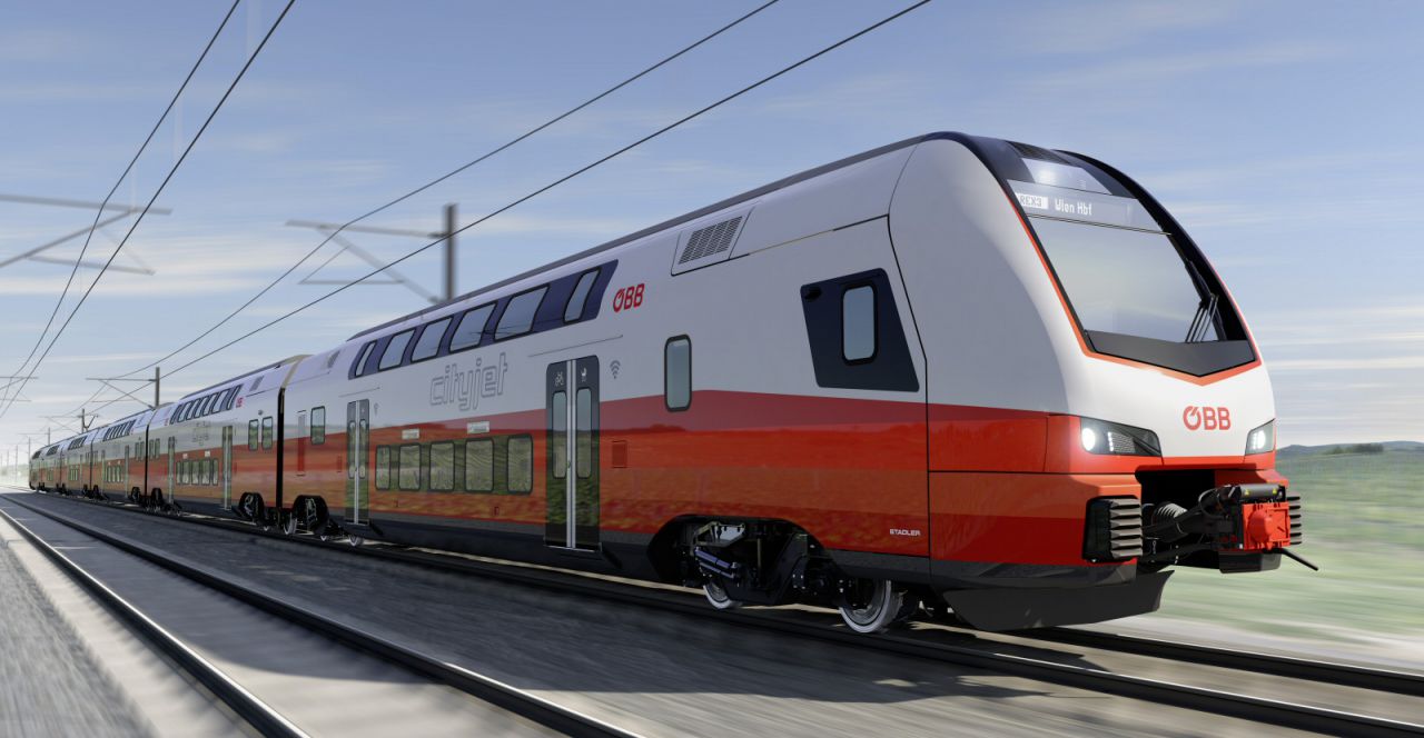 Stadler Cityjet Doppelstockzüge für die ÖBB