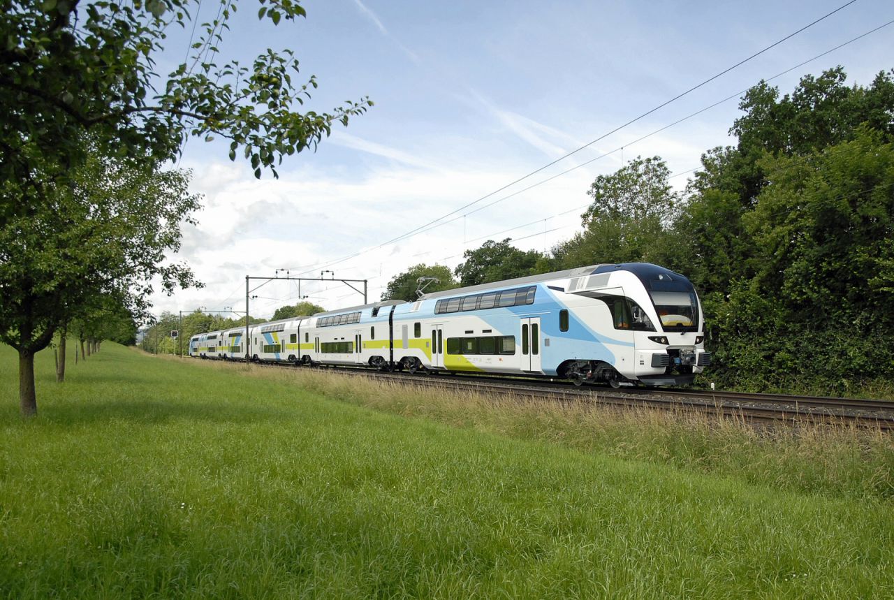 Neue Stadler-KISS-Intercityzüge für die WESTbahn
