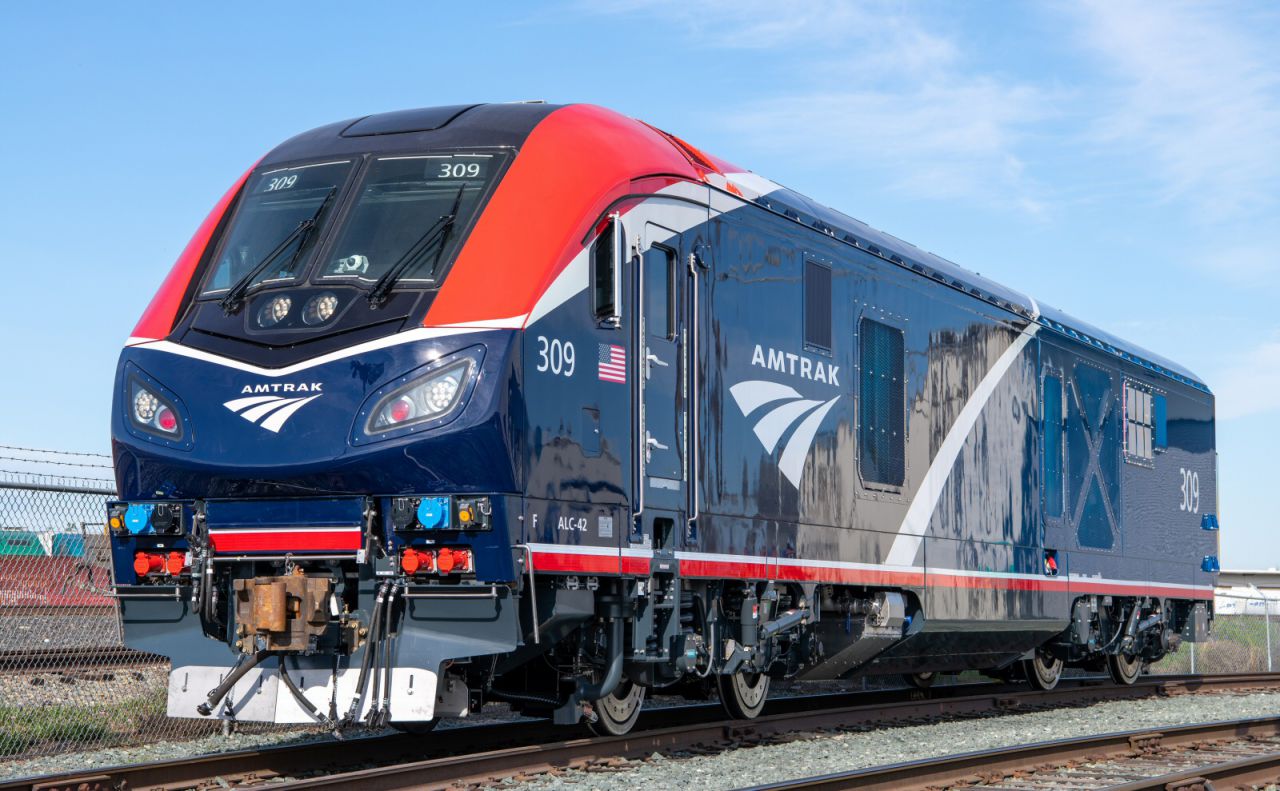 Charger-Lokomotive von Siemens Mobility für Amtrak