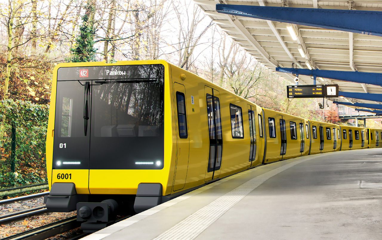 U-Bahn der Stadler Baureihe JK für die Berliner Verkehrsbetriebe