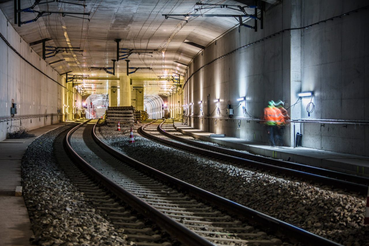 Frankfurt: Arbeiten zur S-Bahn-Anbindung Gateway Gardens