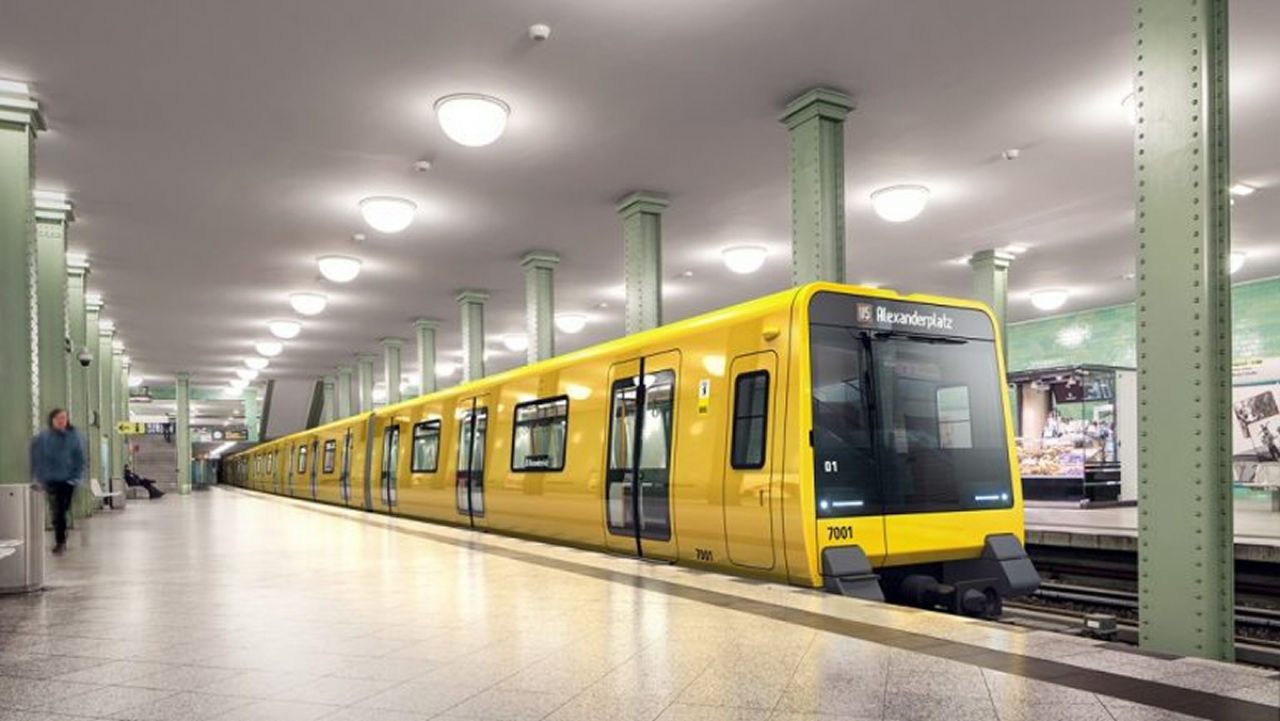Neue Berliner U-Bahngeneration von Stadler