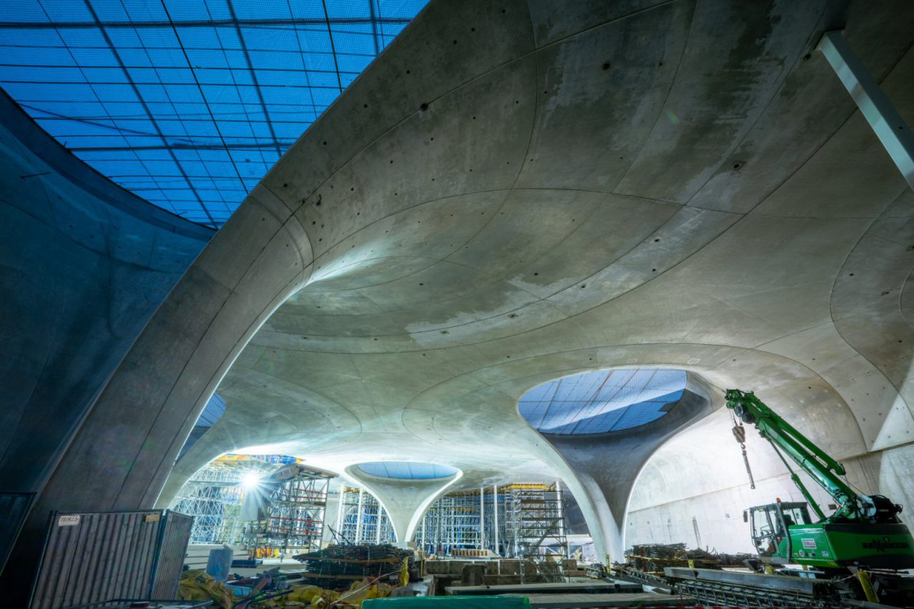 Baustelle für den neuen Stuttgarter Hauptbahnhof