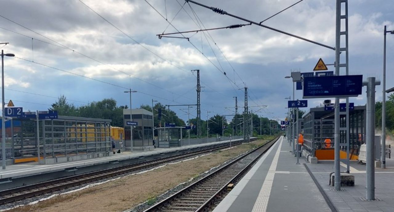 Modernisierte Station Ribnitz-Damgarten West