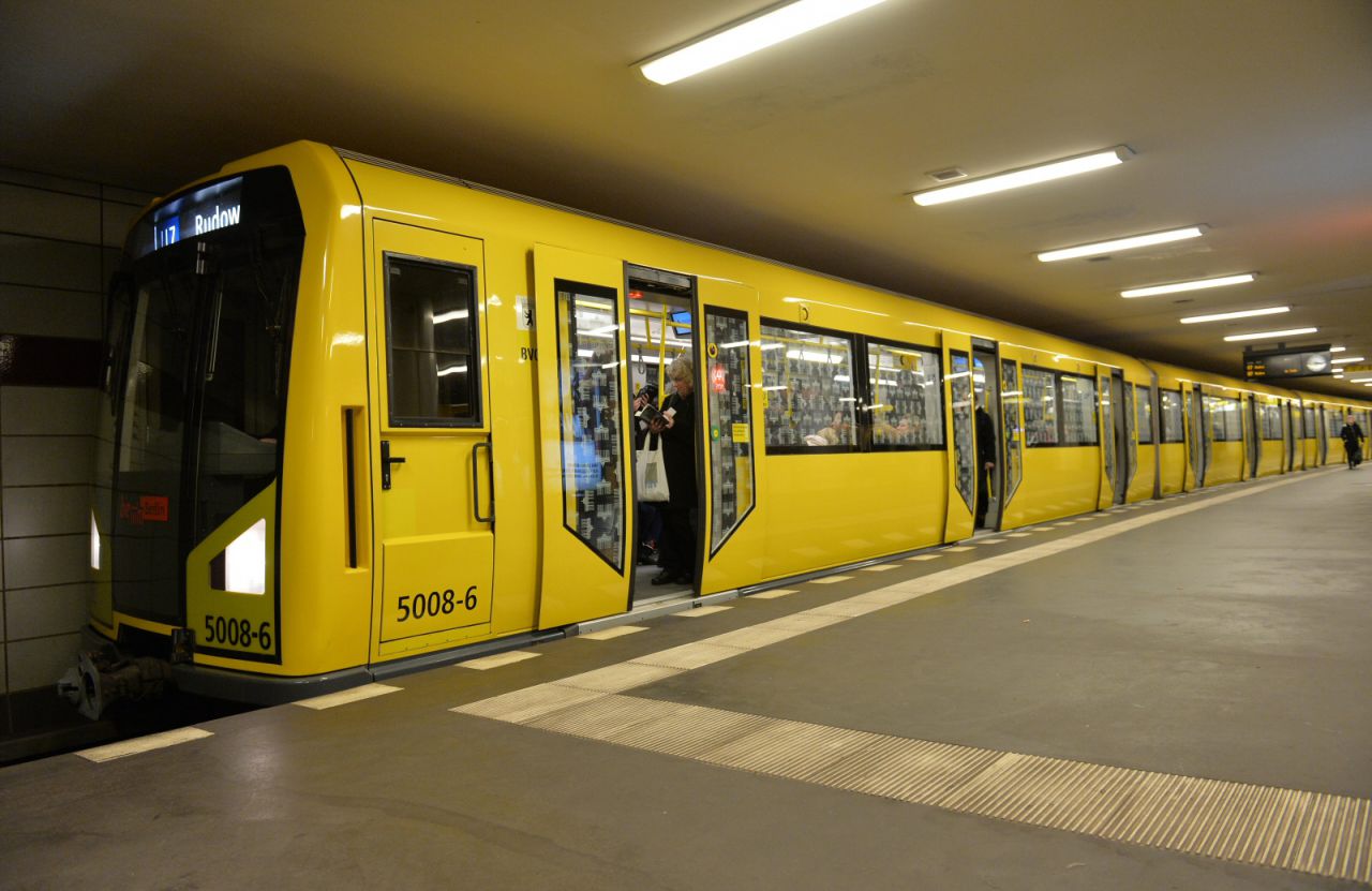 U-Bahn auf der Linie U7