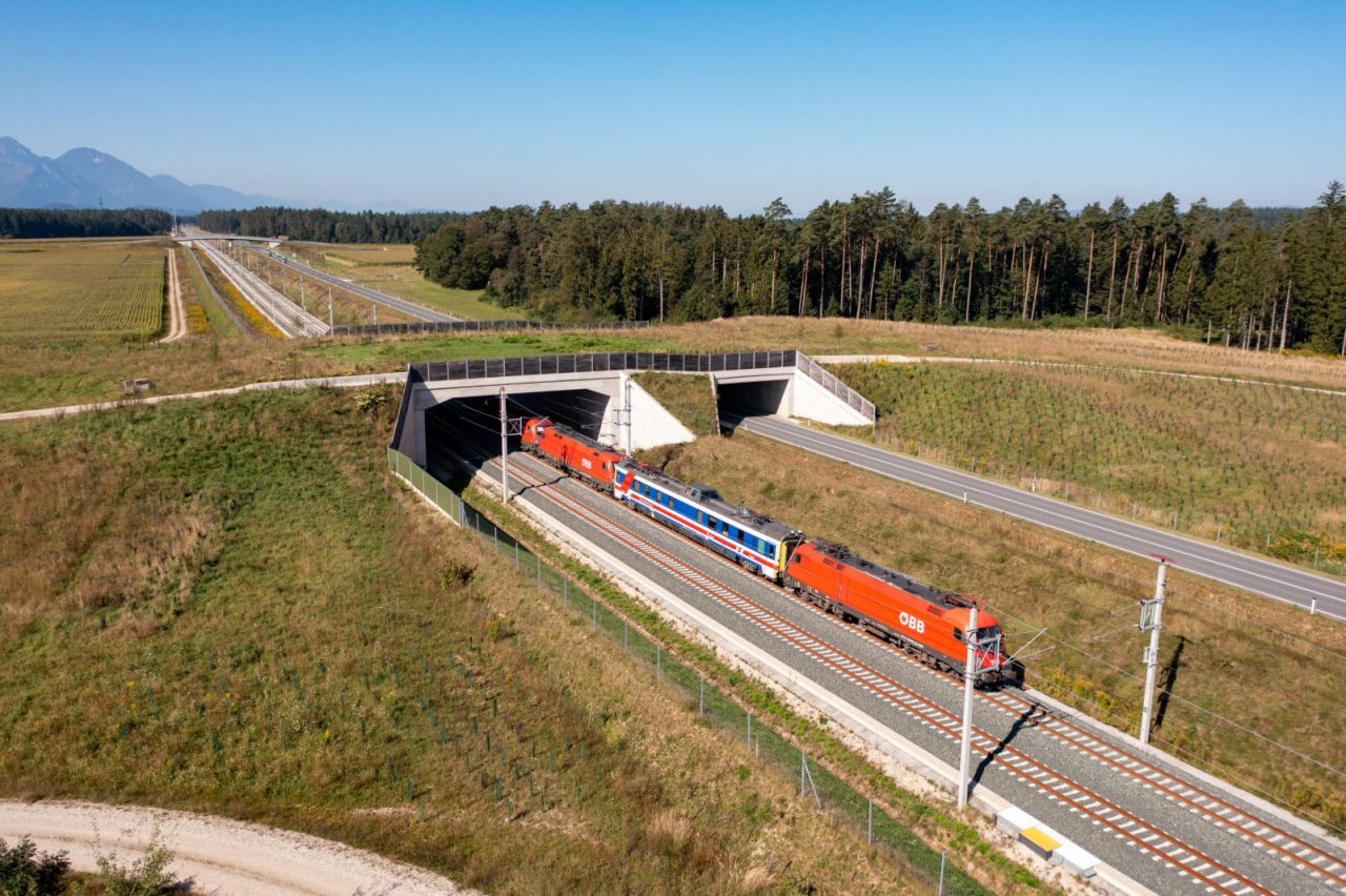 Messzug Koralmbahn/Kärnten