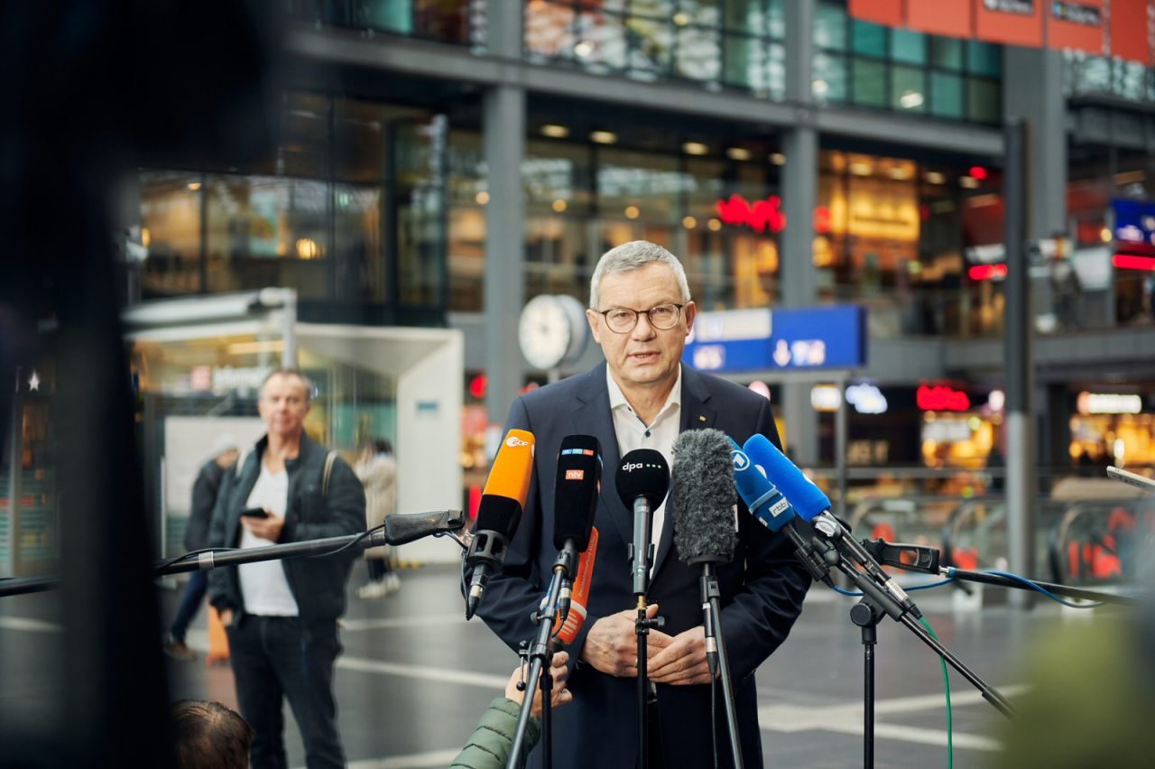 DB-Konzernsprecher Achim Stauß
