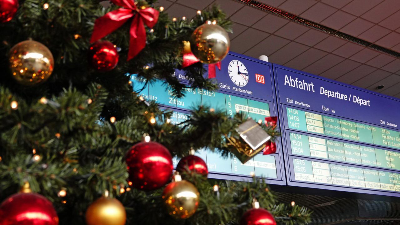 Adventszeit bei der Deutschen Bahn
