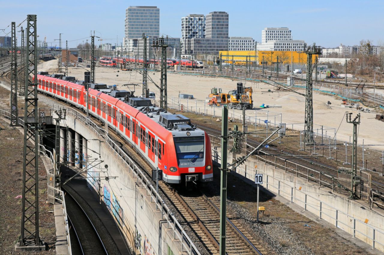 S-Bahn München - Baustelle 2. Stammstreckentunnel