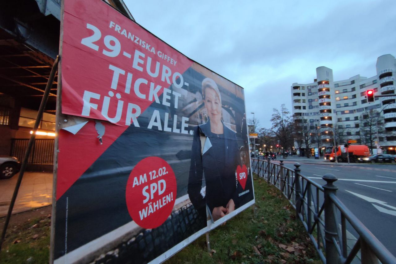 Das 29-Euro-Ticket war das zentrale Wahlkampfthema für die Berliner SPD vor der Wiederholungswahl 2023