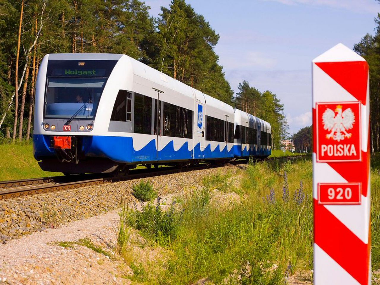 Zugverkehr auf Usedom
