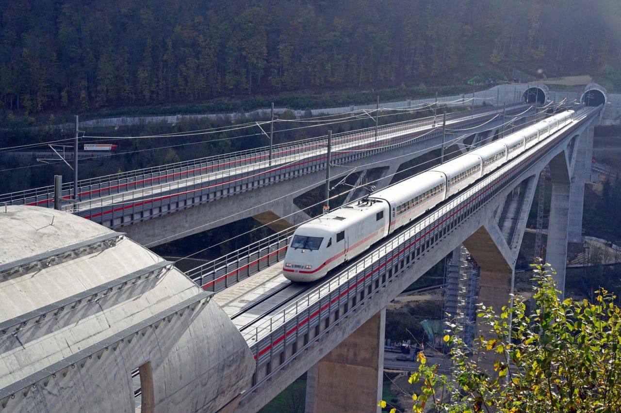 Unterwegs auf der SFS Wendlingen-Ulm