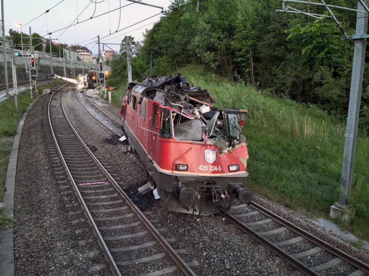 Unfall in St. Gallen am 19.05.2025