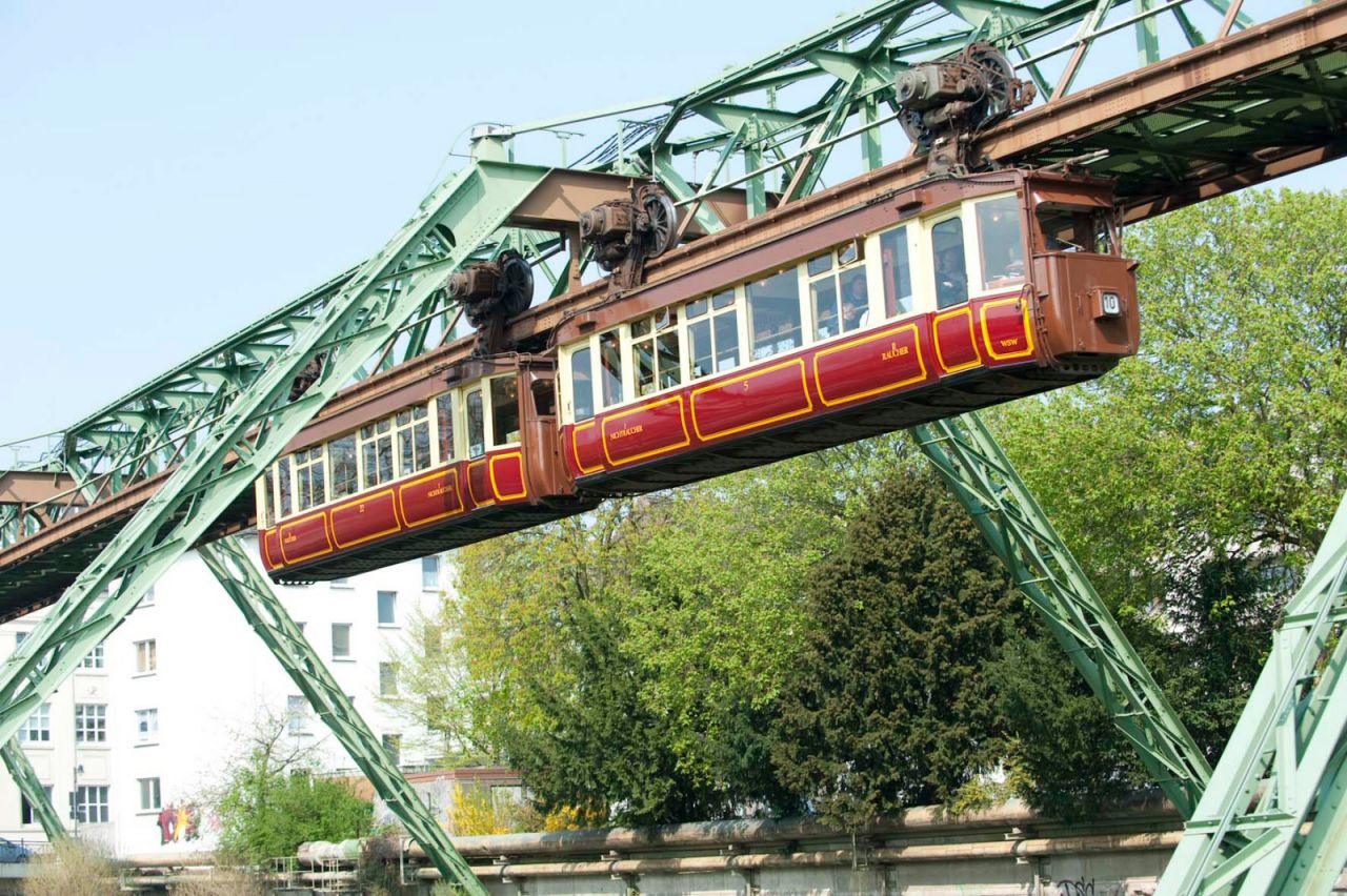 Kaiserwagen der Wuppertaler Schwebebahn