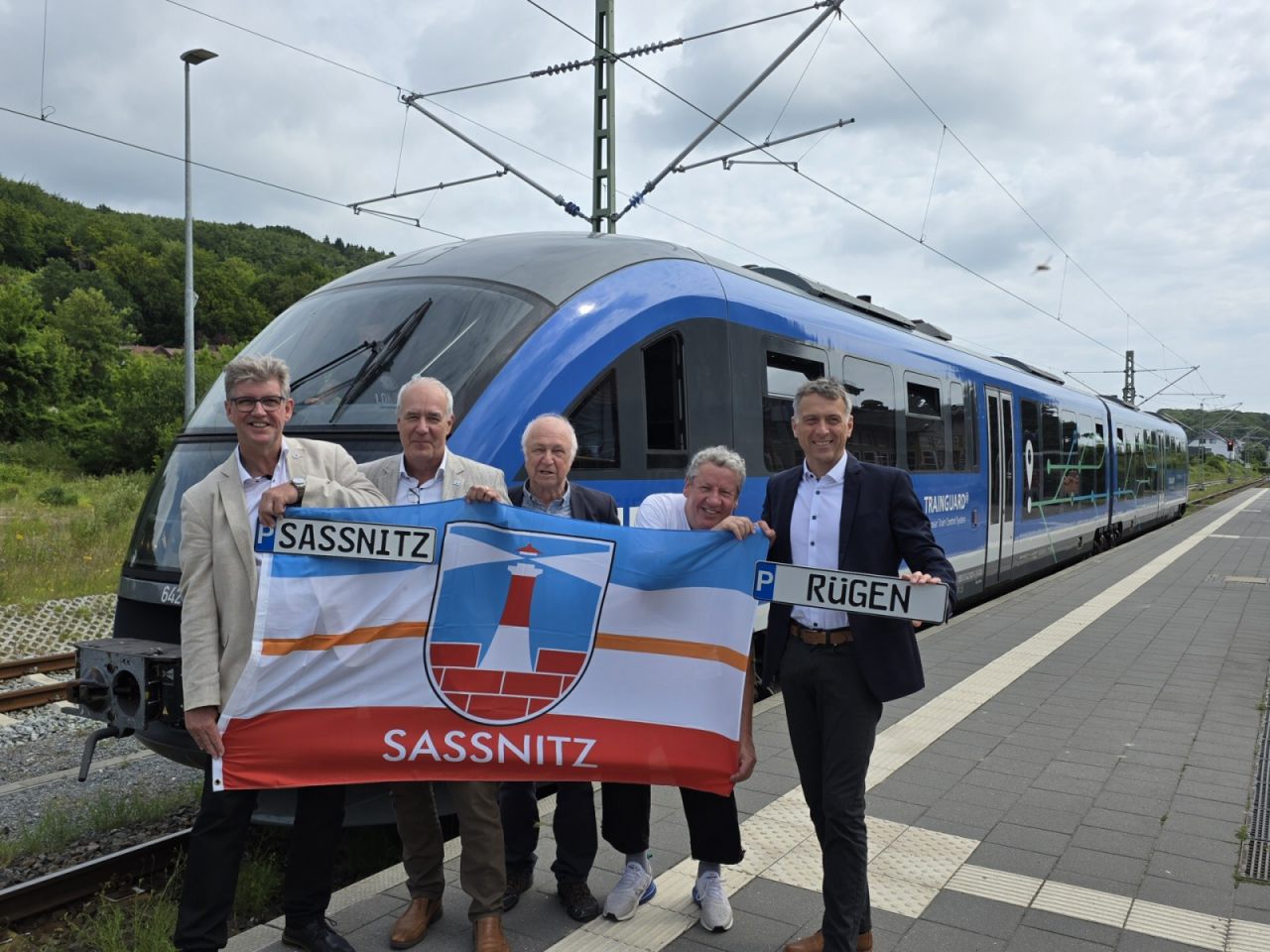 Mit dem Sonderzug für die Zukunft Vorpommerns