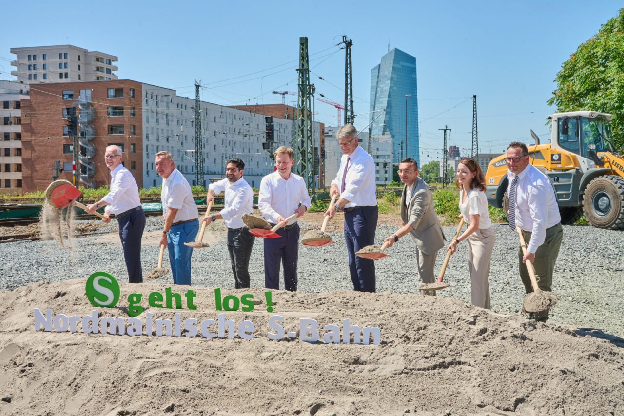 Baustart der Nordmainischen S-Bahn am 30.06.2025