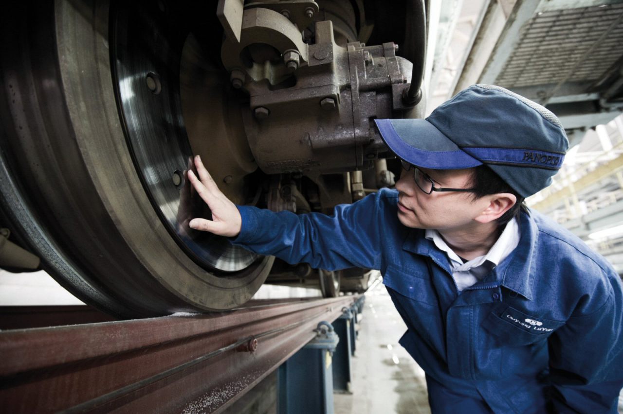 CRH Wartungsdepot in China