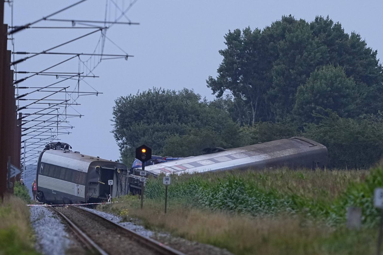 Zugunglück bei Tingleff in Dänemark am 15.08.2025