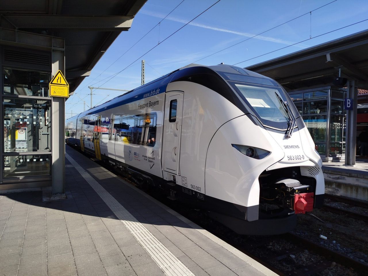 Wasserstoffzug zwischen Augsburg und Peißenberg