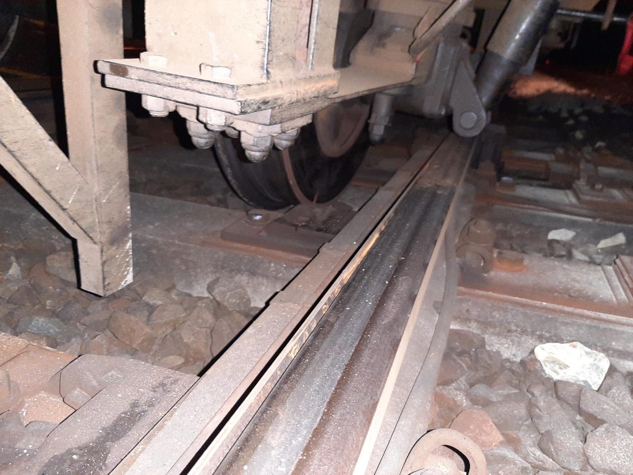 Entgleisung eines Zuges in Hagen-Vorhalle